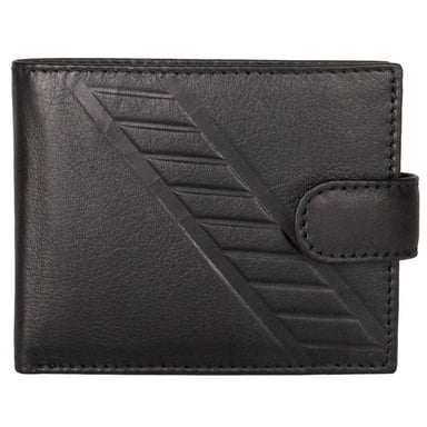 Leather wallet Montevita in Black
