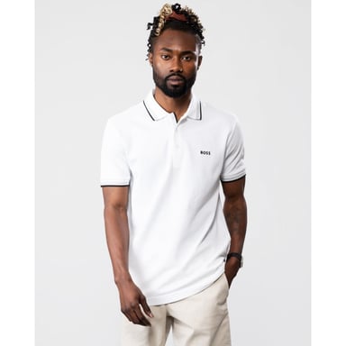 BOSS Green Paddy Curved Mens Polo