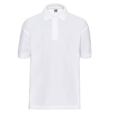 Russell - "Classic" Poloshirt für Kinder (Weiß)