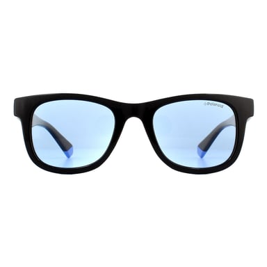 Polaroid Kids Square Kidss schwarz blau blau polarisierte Sonnenbrille