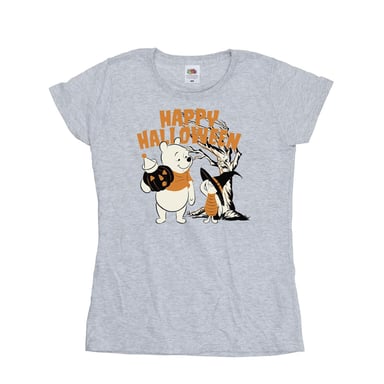 Disney - "Happy Halloween" T-Shirt für Damen (Grau)