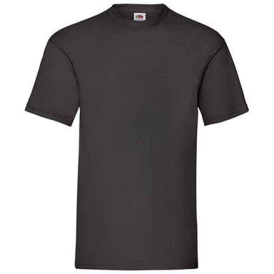 Fruit of the Loom - "Valueweight" T-Shirt für Herren (Schwarz)