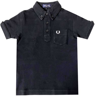 Fred Perry SY1503 102 Kinder Polo-Shirt schwarz
