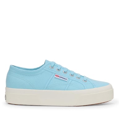 Superga - Herren/Damen Unisex Plattformen "2740" (Azul Kristall/Avorio)
