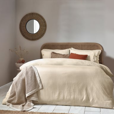 Yard Lark Musselin Baumwoll Bettbezug Set