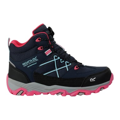 Regatta - Kinder Wanderstiefel "Samaris III" (Dunkelblau/Orange)