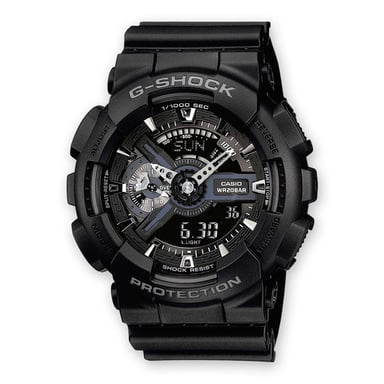Casio G-shock Schwarz Herren Armbanduhr GA-110-1BER