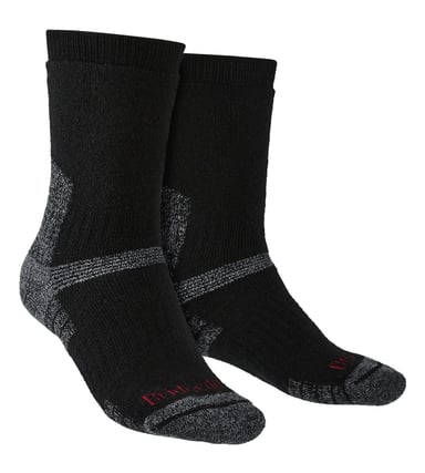 Bridgedale - Herren Outdoor Merinowolle Kniestrümpfe - Schwarz