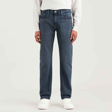 Men's Levis 502 Tapered Richmond Blue Black Jeans in black blue
