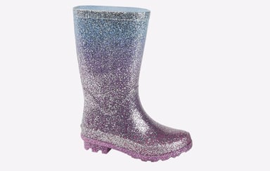 Stormwells Betsy Glitter Wellington Girls