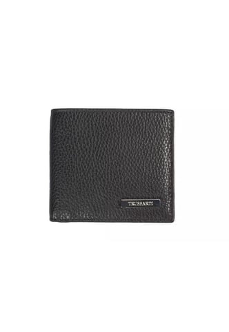 Trussardi Men's Black Leather Wallet