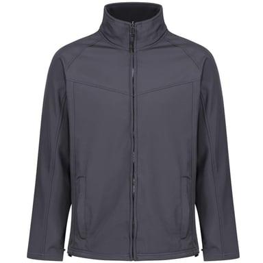Regatta Uproar Herren Softshell-Fleecejacke, windabweisend (Dunkelgrau)
