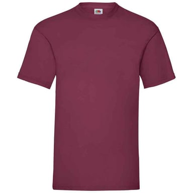 Fruit of the Loom - "Valueweight" T-Shirt für Herren (Burgunderrot)