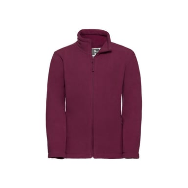 Russell - Fleecejacke für Kinder (Burgunderrot)