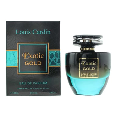 Louis Cardin Exotic Gold Eau de Parfum 100ml Spray Unisex