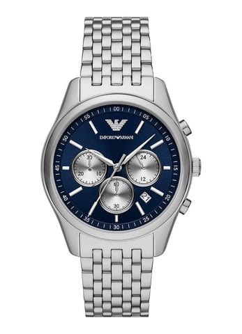 Emporio Armani Antonio Silber Herren Armbanduhr AR11582