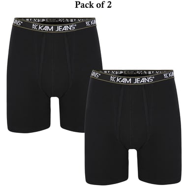 Kam Big & Tall 2 Pack Jersey Boxers - Men's
