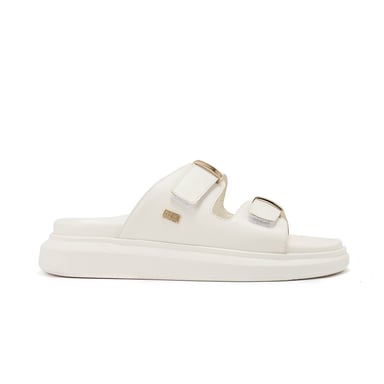 Sandalen „Larissa“ aus Nappaleder in Creme