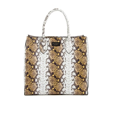 Dee Ocleppo Damen Reisetasche Tote DC207 PITONE GIALLO