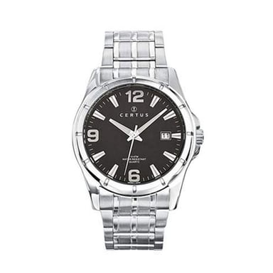 Certus: Schwarze Herrenuhr