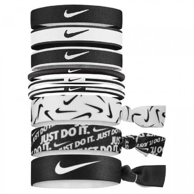 Nike - Haarband für Herren/Damen Unisex (9er-Pack) (Schwarz/Weiß)