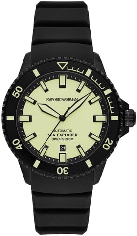 Emporio Armani Sea Explorer Schwarz Herren Armbanduhr AR60085