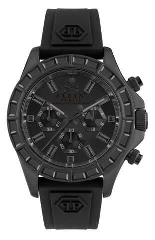 Philipp Plein Nobile Racing Schwarz Herren Armbanduhr PWVAA0423