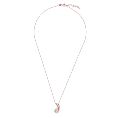 Orphelia 'Tilou' Damenkette mit Anhänger aus 925er Sterlingsilber, Rosé, ZH-7441