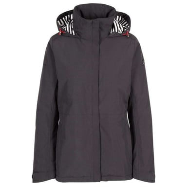 Trespass Womens/Ladies Frosty Gepolsterte Wasserdichte Jacke (Schwarz)