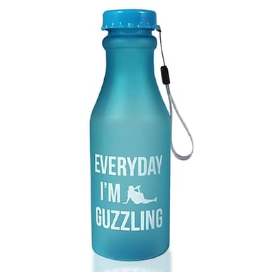 Sportz Unbreakable Outdoor Fill And Go Water Bottle 550ml Blue