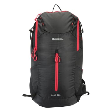 Mountain Warehouse Inca Extreme 35L Rucksack (Schwarz)
