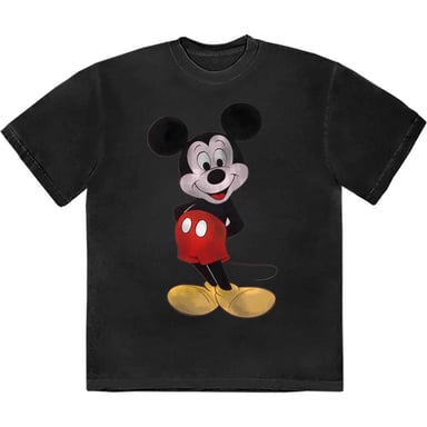 Disney - "Stance" T-Shirt für Herren/Damen Unisex (Schwarz)