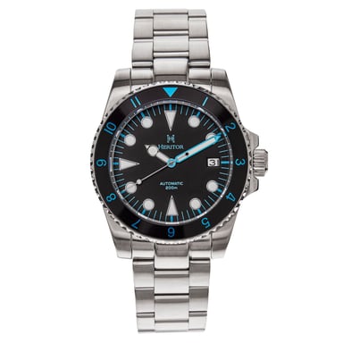 Montre-bracelet automatique Luciano Heritor avec date