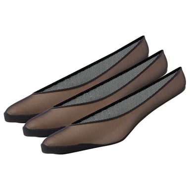 Superga Damen/Damen No Show Socken (3er-Pack) (Schwarz)