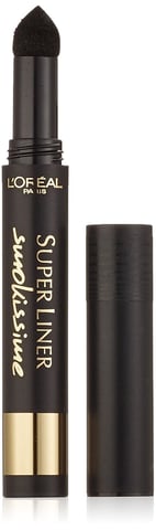 2 x L'Oreal Paris Super Liner Smokissime Eye Liner Pen - 100 Black Smoke