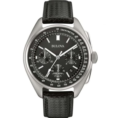 Bulova Lunar Pilot Schwarz Herren Armbanduhr 96B251