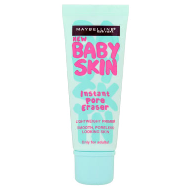 3 x Maybelline Baby Skin Instant Pore Eraser Lightweight Primer 22ml