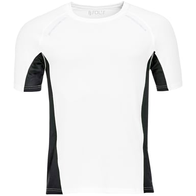 SOLS Sydney - T-shirt de running réfléchissant - Homme (Blanc)
