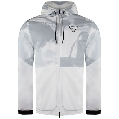 Under Armour Langarm Zip Up White Herren Legacy Windbreaker Jacke 1362759 112
