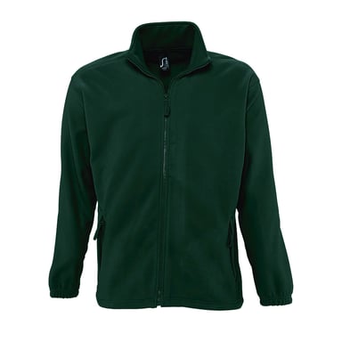 SOLS Herren Outdoor Fleece Jacke North (Wald Grün)