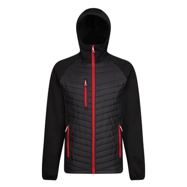 Regatta - "Navigate" Hybridjacke für Herren (Schwarz/Rot)