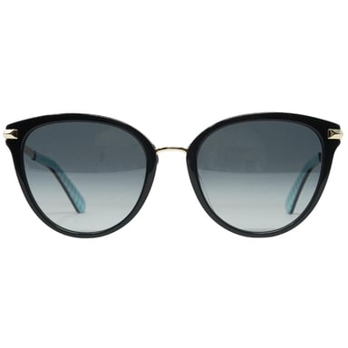 Kate Spade Graue Sonnenbrille mit schattierten Glsern und schwarzen Glsern