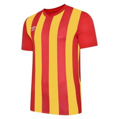 Umbro Ramone-Trikot für Herren (Zinnoberrot/Gelb)
