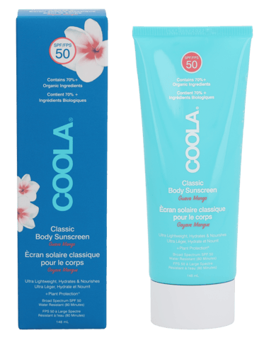 Coola Classic Sunscreen Moisturizer SPF50 148ml.