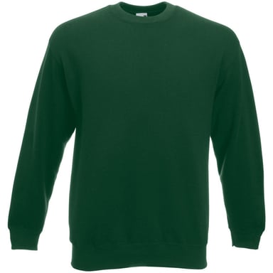 Fruit Of The Loom Herren Set-In Belcoro® Yarn Sweatshirt (Flasche grün)