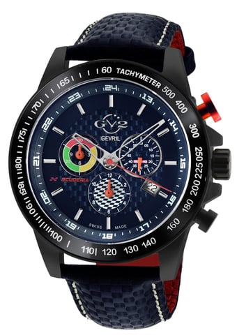 GV2 9924 Scuderia Schweizer Quarz-Multifunktions-Chronographenuhr