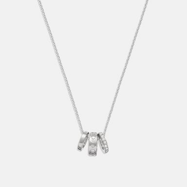 Kissing C Rondell Necklace