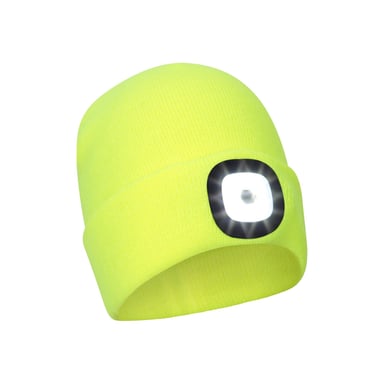 Mountain Warehouse - "Highlands" Beanie mit Lampe für Herren (Limone)