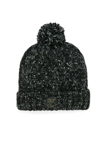 Superdry Damenmütze Torsade Tweed