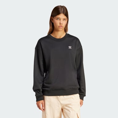 Trefoil Loose Crew Sweatshirt